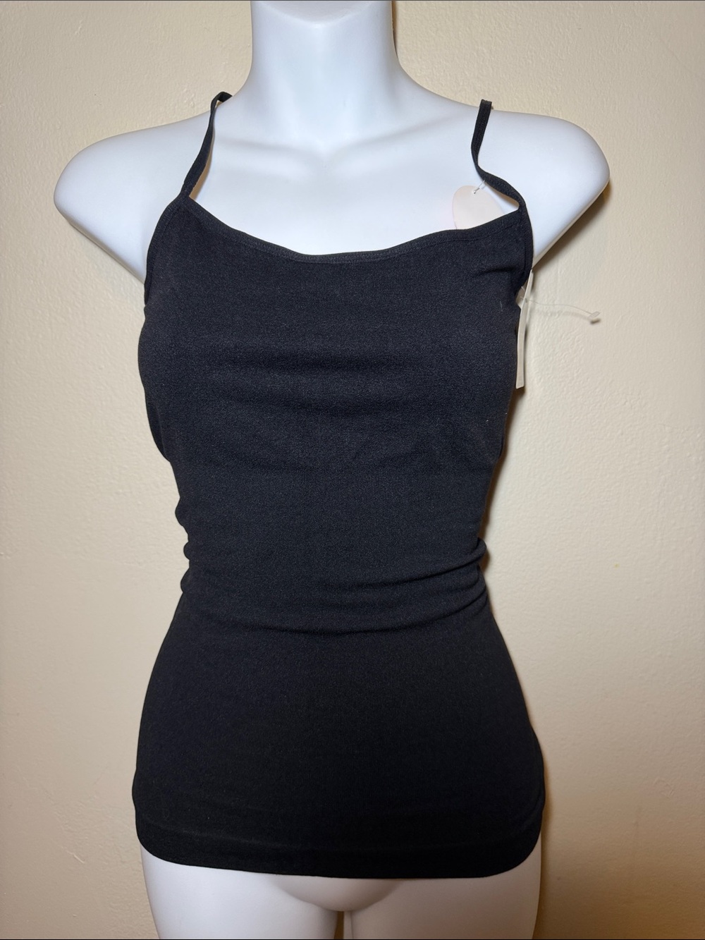 Marilyn Monroe Black Strapless-Look Spaghetti Strap Tank